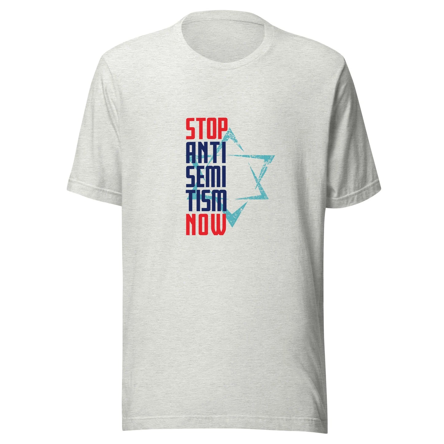 Stop Anti-Semitism Now T-shirt Gender Neutral in various colors