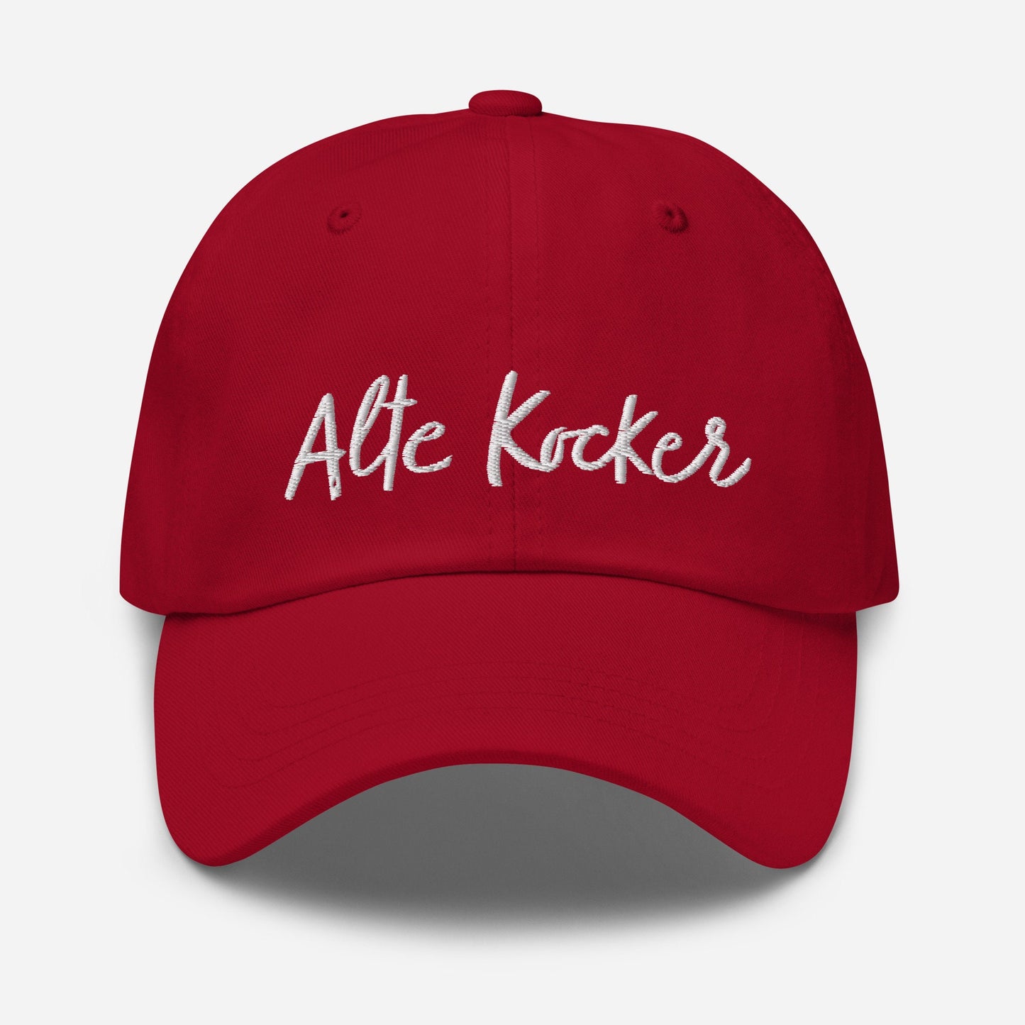 Alte Kocker "Old Fart" Yiddish Baseball Cap, various colors