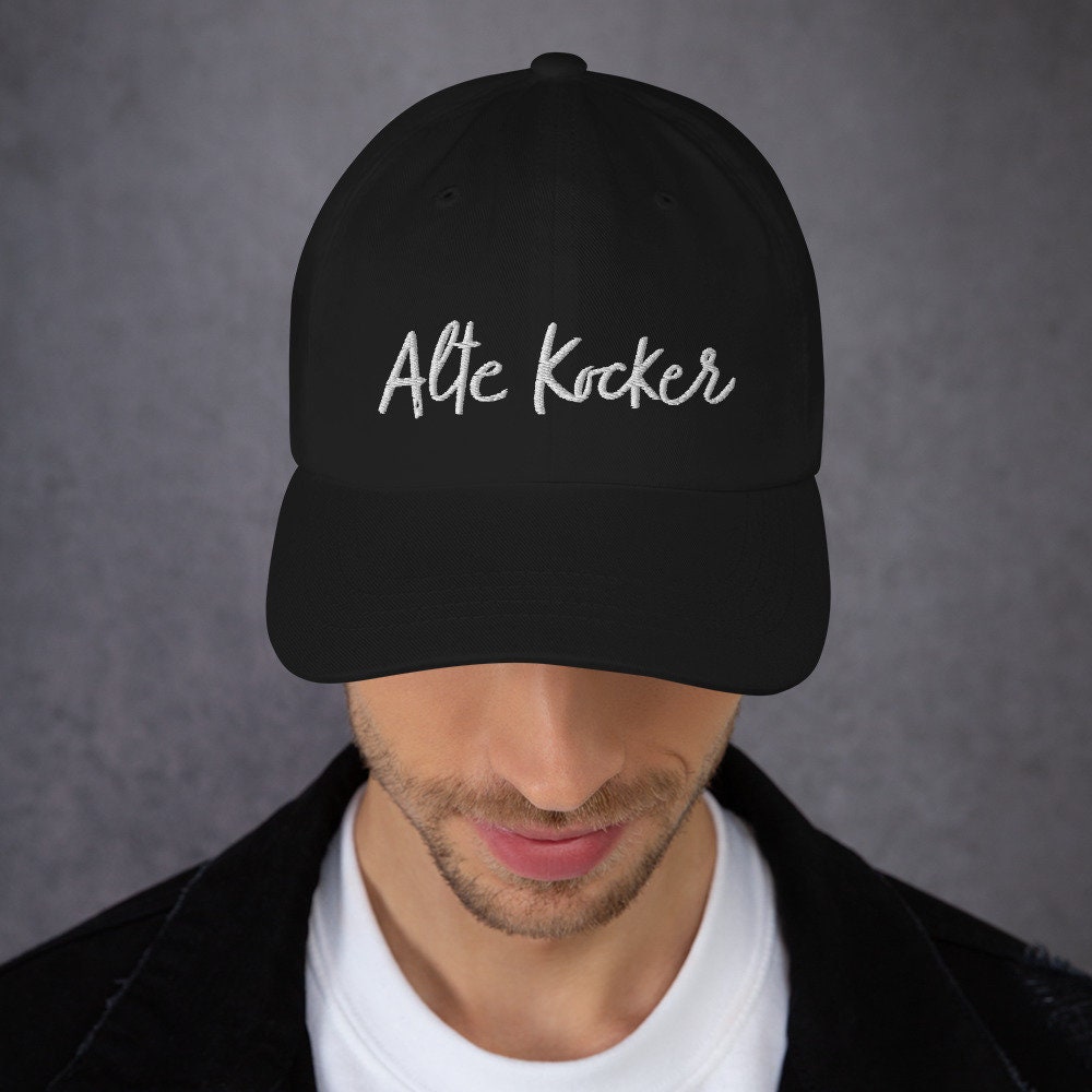 Alte Kocker "Old Fart" Yiddish Baseball Cap, various colors