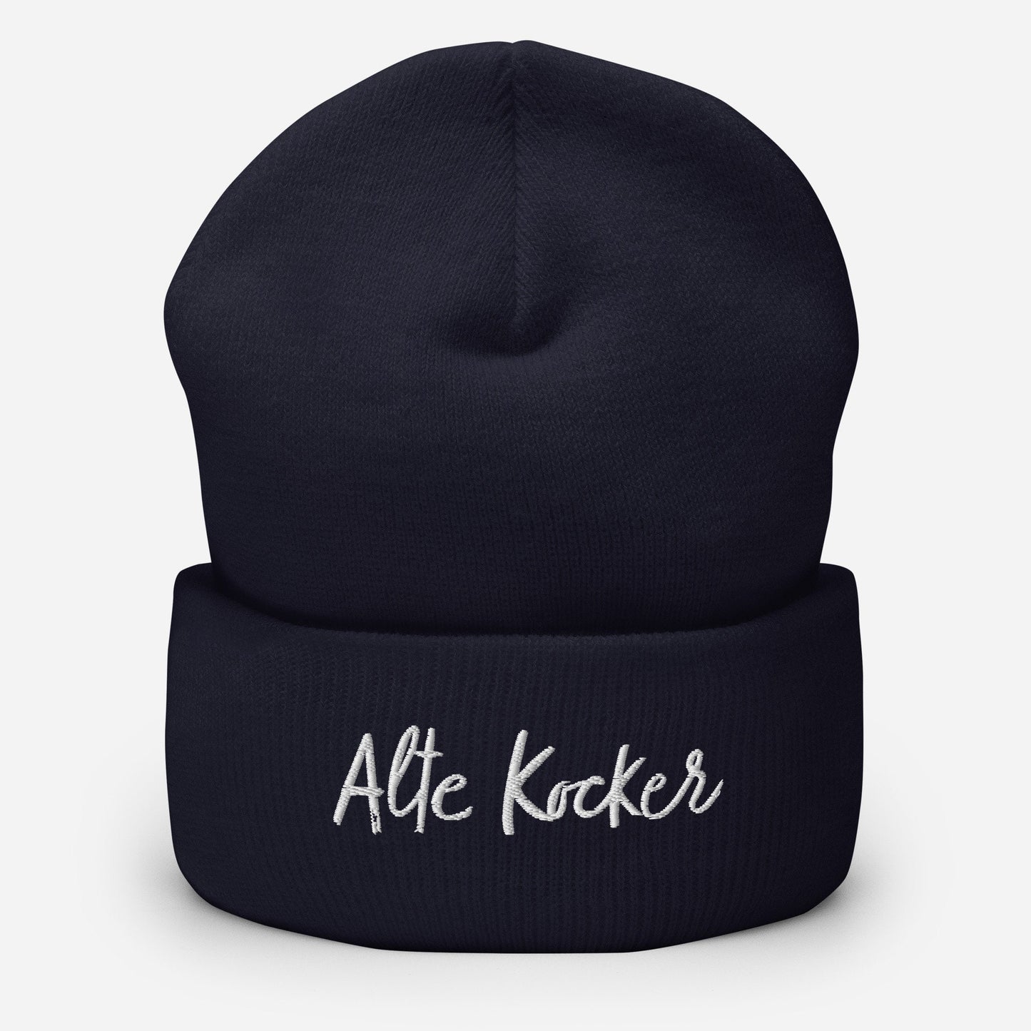 Alte Kocker "Old Fart" Yiddish Cuffed Beanie in various colors