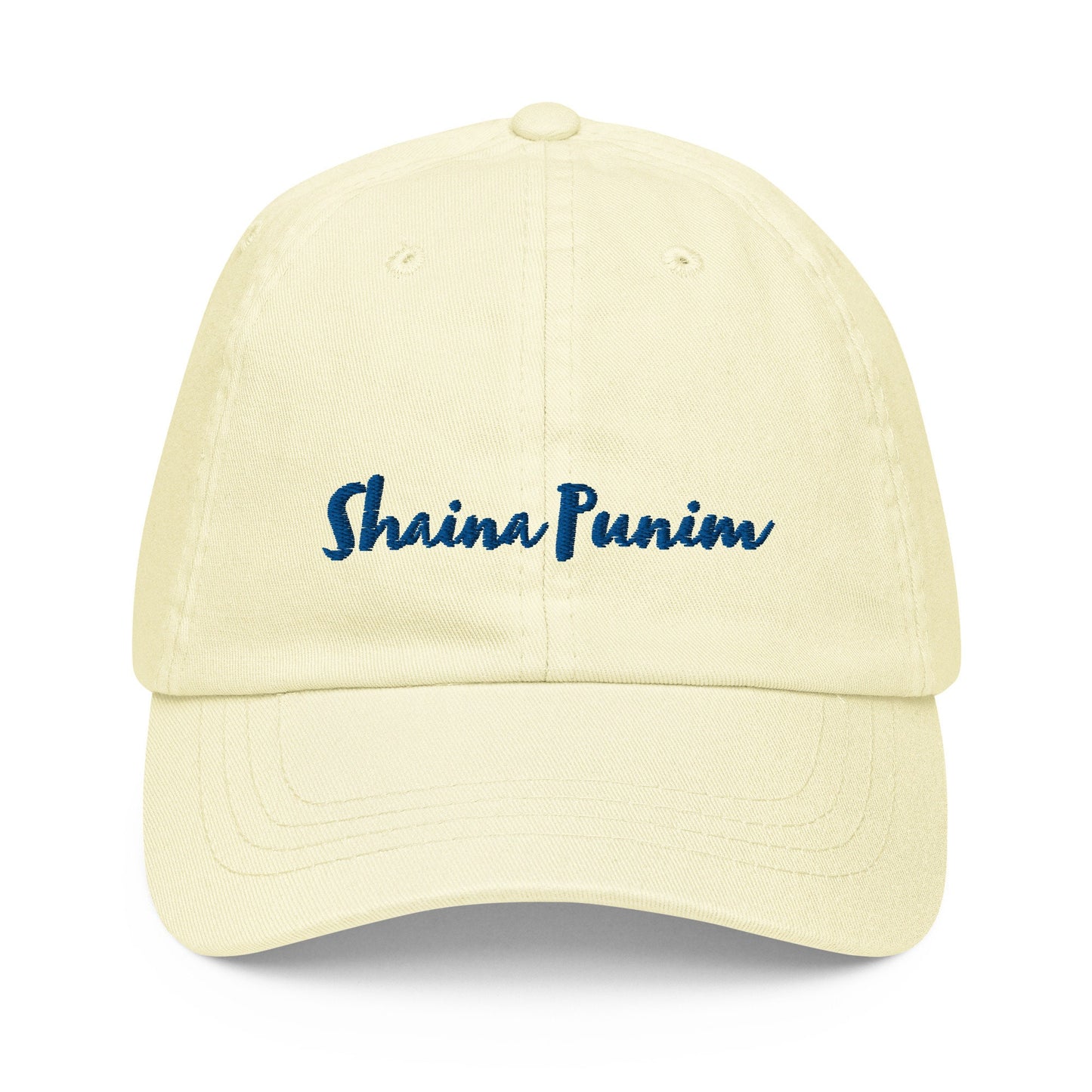 Shaina Punim Baseball Cap in pastel colors