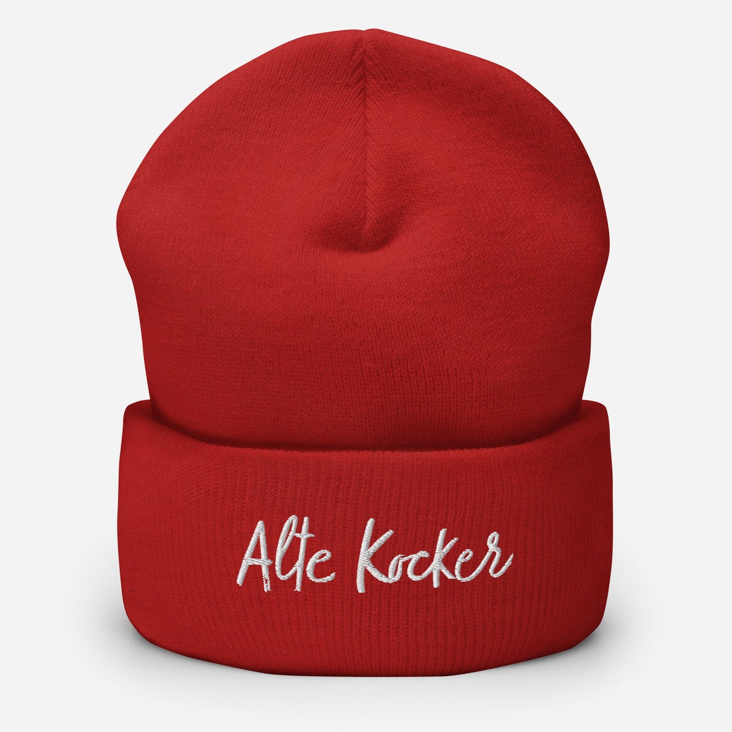 Alte Kocker "Old Fart" Yiddish Cuffed Beanie in various colors