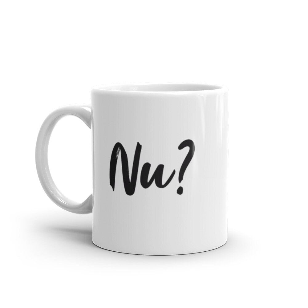 Nu? White Mug