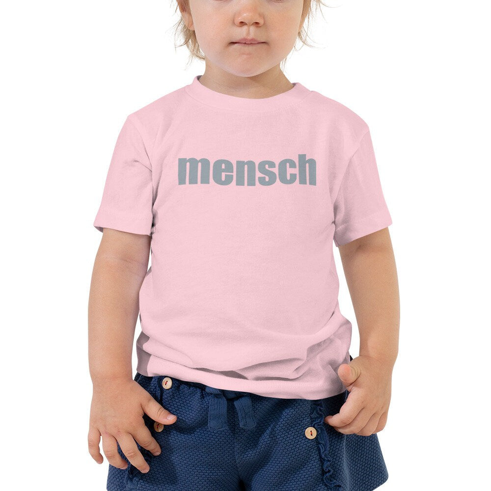 Mensch Toddler T-Shirt Gender Neutral in various colors