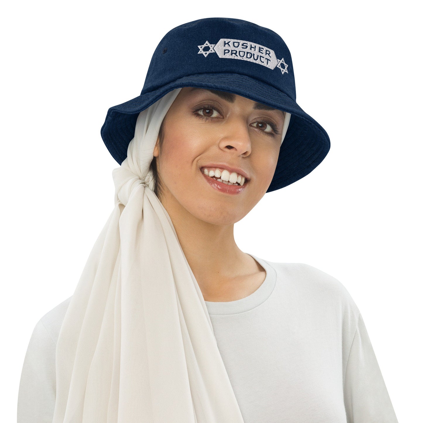 Kosher Product  Denim Bucket Hat in various colors